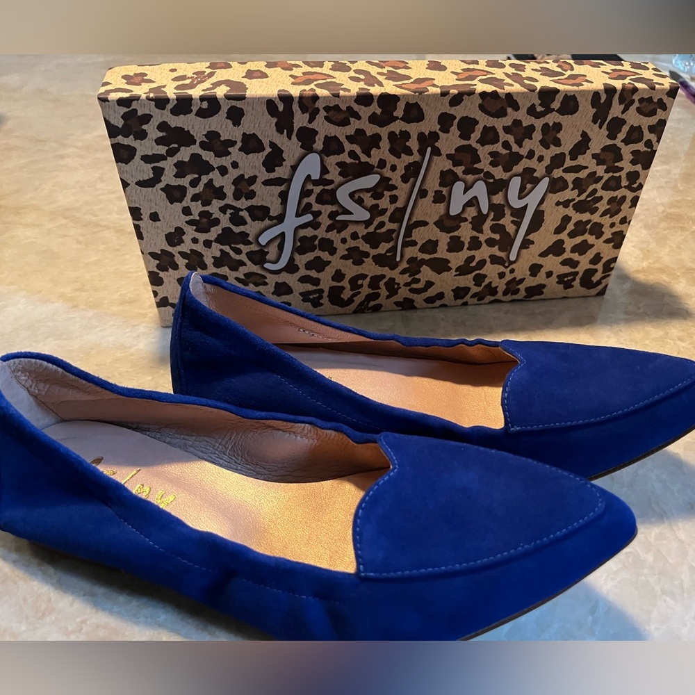 NWT!!! FS/NY Suede Slip On